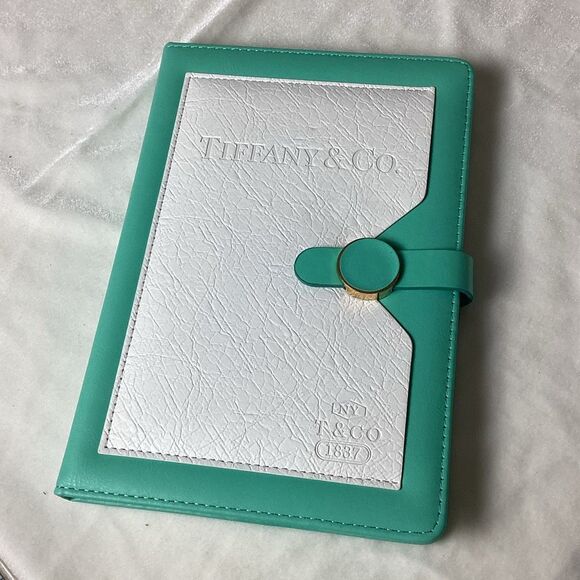 Tiffany & Co. Notebook Journal With Magnetic Closure GWP NIP - Picture 1 of 5